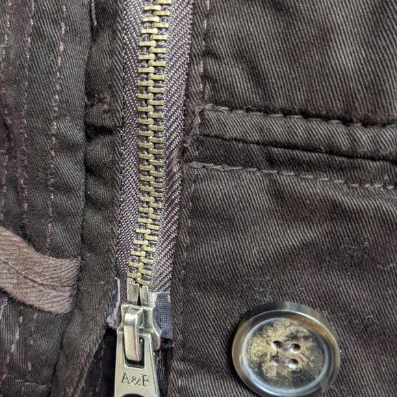 Abercrombie & Fitch Brown Autumn / Winter Jacket - Picture 11 of 13